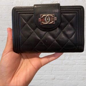 Chanel Quilted Wallet